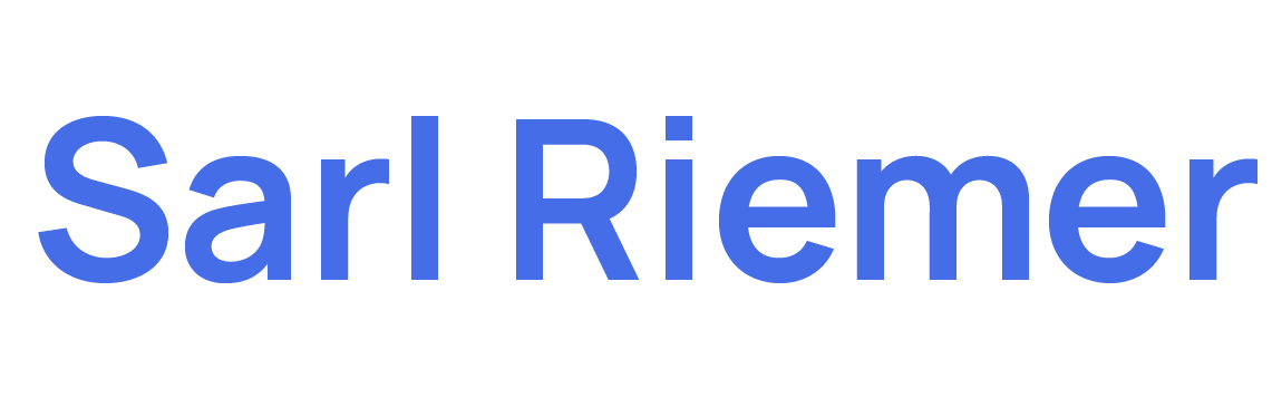 Logo SARL RIEMER